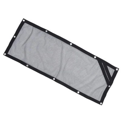 UTV Rear Windshield Window Net Oxford Cloth Improved Ventilation Sun Protec Kit - Image 1 of 4