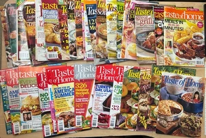 Lot 35+ Taste of Home Cooking Magazines Mixed Lot 1997-2014 Recipes Food Good PB - Picture 1 of 15
