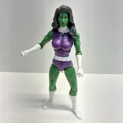 孩之宝漫威传奇玩具反斗城独家A-Force She-Hulk人偶6英寸宽松 — 第 1/4 张图片