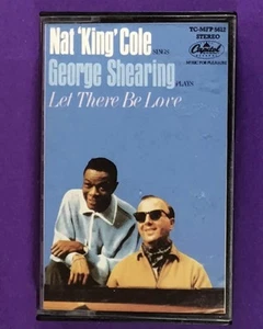 Nat King Cole & George Shearing, Let There Be Love 1962, Audio Cassette - Picture 1 of 5