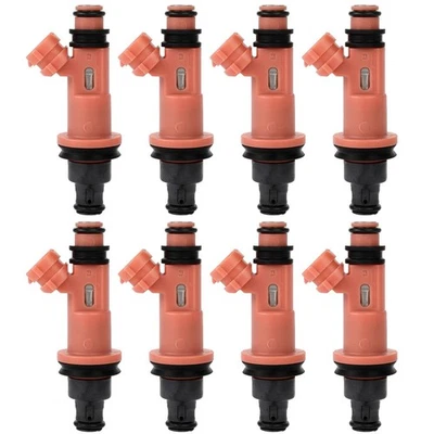 8x Inyectores de combustible para Lexus GS430 LS430 SC430 4,3 L GS400 LS400 SC400 4,0 L FJ426 Foto 1 de 4