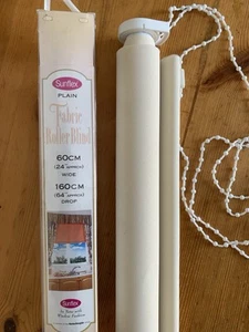 Sunflex Roller Blind - Plain, Cream 60cm W X 160cm D - New In Packaging* - Picture 1 of 14
