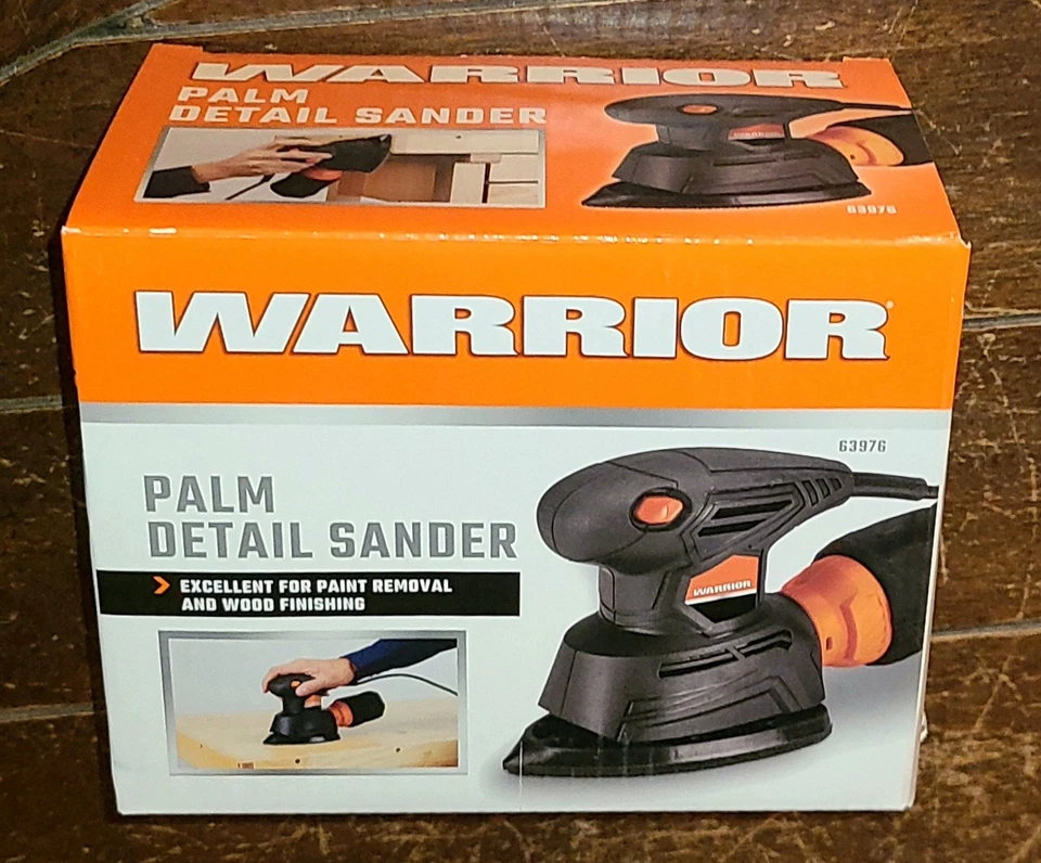 (CT1) Warrior 63976 Electric Detailing Palm Sander