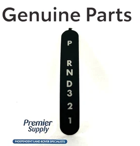 LAND ROVER DISCOVERY 1 LENS-TUNNEL CONSOLE AUTO SELECTOR FACE PLATE BTR1512 - Picture 1 of 3