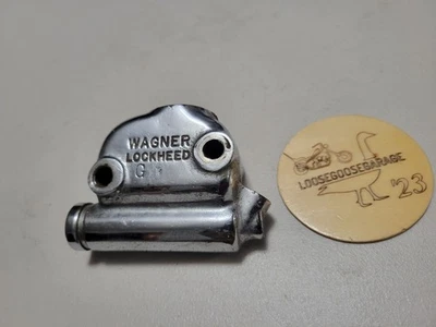 58-79 Harley Davidson Shovelhead Panhead Wagner Lockheed Master Cylinder FE24119 - Image 1 of 4