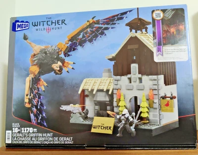The Witcher GERALTS GRIFFIN HUNT 1170pcs MEGA Construx Building toy gift - Image 1 of 4
