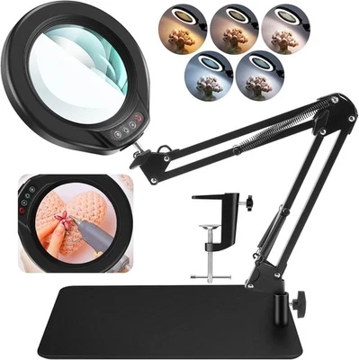 Magnifying Glass with Light and Stand-Magnifier Lamp for Reading & Close Work - Image 1 of 4