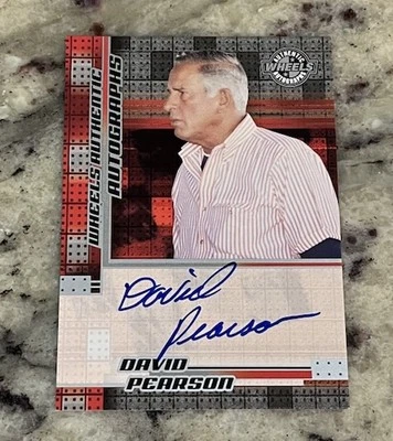 David Pearson 2004 Wheels Authentic Certified Autograph Card  - Image 1 of 2