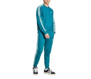 NWT Men’s Adidas Adicolor Classics 3-Stripes Crew M,L MSRP $65 - Picture 1 of 3