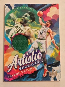 Jayson Tatum - 2021-22 Panini Court Kings Artistic Endeavors Materials Card - Bild 1 von 2
