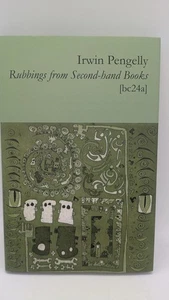 RUBBINGS FROM SECOND-HAND BOOKS Irwin Pengelly Broodcomb Hardcover - Bild 1 von 18