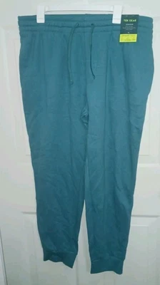 Pantalones deportivos Tek Gear USF para hombre nuevos con etiquetas XL verde azulado West Bay azul con bolsillos Foto 1 de 4