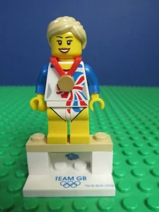 genuine LEGO SERIES Olympic team gb GYMNAST minifigure 8909 LONDON 2012 - Picture 1 of 3