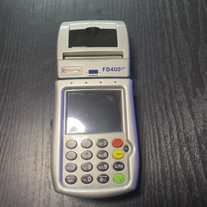 First Data FD400 Gt Card Reader Teated Working Only Console F - Picture 1 of 5