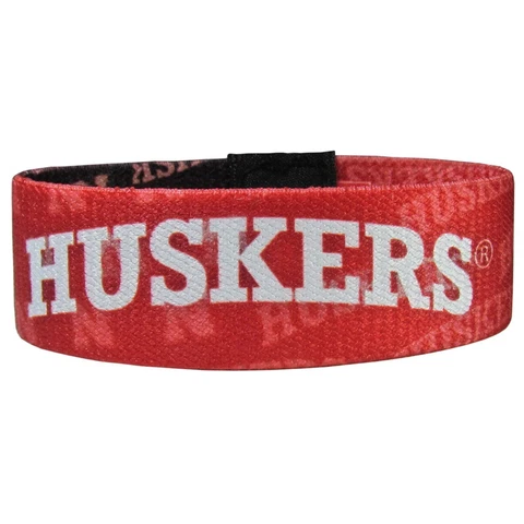 Nebraska Cornhuskers Stretch Bracelet NCAA Licensed Jewelry Cover