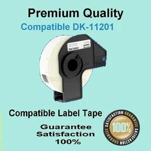 8 Rolls Brother DK-11201 Compatible Standard Address Label - 29mm x 90mm QL-570 - Picture 1 of 1