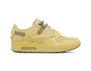 Nike Air Max 1 Travis Scott Cactus Jack Saturn Gold Size 9 US Mens Sneaker Shoes - Foto 1 di 12