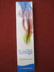 Agilent 5190-1528 Siringa manuale, 1 mL ago fisso con punta smussata - SPEDIZIONE VELOCE - Foto 1 di 4
