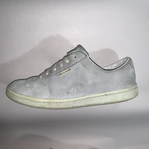 pre-loved authentic CHANEL size 40 CHANEL SPORT gray sueded leather sneakers - Picture 1 of 12