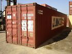 Used 40' High Cube Steel Storage Container Shipping Cargo Conex Seabox Houston