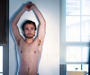 Handsome Male Portrait Physique Gay Interest Limited Edition Photo 8.5x11 4.25 - Picture 1 of 2
