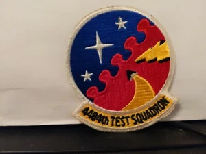 USAF 4484TH TEST SQUADRON COLOR PATCH 3 1/2 X 3 INCH - Picture 1 of 4
