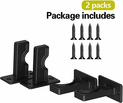 2PCS Baseball Bat Wall Mount Bat Display Rack Bat Hangers for Horizontal Display - Image 1 of 4