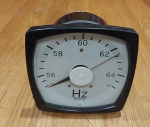 GEC Measurements Mains Frequency Meter 55-65Hz 440V +/- 20% - Picture 1 of 4