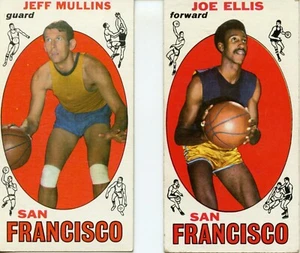1969 TOPPS BASKETBALL CARDS SET 2 CARDS - Imagen 1 de 6