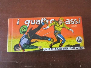 UN RAGAZZO NEL FAR WEST RACCOLTINA STRISCIA 53 I QUATTRO ASSI ARALDO 1964 !!! - Imagen 1 de 5