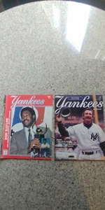 VINTAGE 1985 NEW YORK YANKEES MAGAZINE + SCOREBOOK SOUVENIR PROGRAM.BILLY MARTIN - Picture 1 of 12