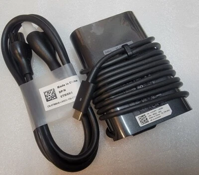 Dell 65W USB-C AC Adapter for Latitude 7420 2-in-1 Latitude 7430 7440 7520 OEM - Image 1 of 4