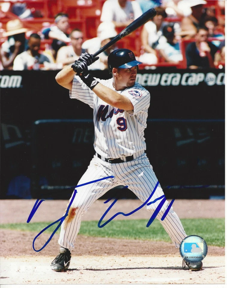 Ty Wigginton Autographed 8x10 New York Mets Free Shipping  #S451 - Image 1 of 1