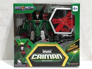 New GEO MECHA Beast Guardian Mini CAIMAN #02 Transformer Robot Young Toys 4+ - Picture 1 of 8