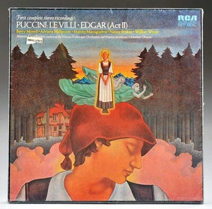 NEW SEALED: Puccini Le Villi Edgar Act II MINT 2-Lp RED SEAL Box Set - Bild 1 von 2