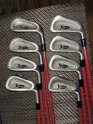Maxfli VHL Pat Pending Iron Set 3-PW True Temper Stiff Graphite RH RARE FIND! - Image 1 of 4