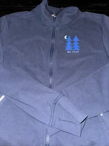 REI Co-op Blue Sweatshirt Youth Zip Full Blue Pockets - Picture 1 of 3