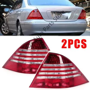 1Pair Rear Tail Light Brake Stop Lamp For Mercedes Benz W220 S280 S300 2002-2005 - Picture 1 of 6