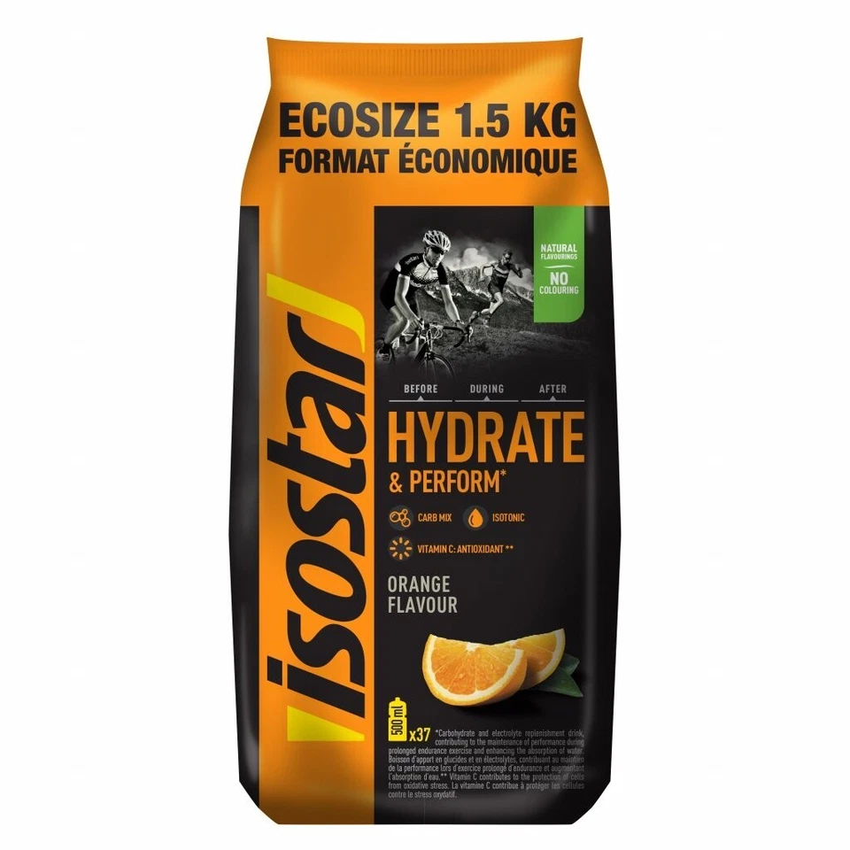 ISOSTAR Isotonic Electrolyte Drink, Hydrate & Perform POWDER 1.5 KG __ Fast Ship