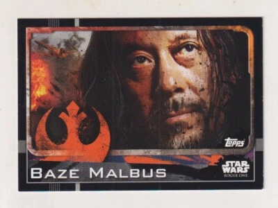 Topps Star Wars - Rogue One - Nr. 9 Baze Malbus - Bild 1 von 2