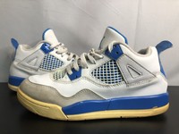 Vintage Air Jordan 4 Military Blue 1989 