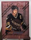 1995/96 Tops Finest Sterling Refractor Hockey Trading Card - Mario Lemieux