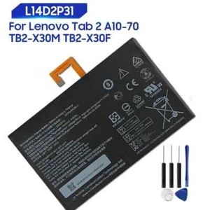Batteria Tablet Nuova per Lenovo Tab 2 A10-70 LC/A10-70F TB2-X30M TB2-X30F L14D2P31 - Foto 1 di 6