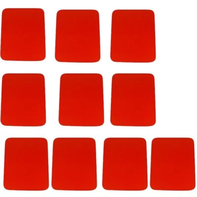 10 Pcs Belkin Standard Red Mousepad with Neoprene NonSlip Backing - Image 1 of 3