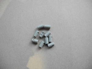 Modellbahn Muffe für Mini-Bananenstecker 2,6 mm 10 Stück grau - Bild 1 von 1