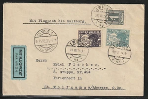 AUSTRIA, 1934, FINE AIRMAIL COVER , ATTRACTIVE, SEE!! - Picture 1 of 2