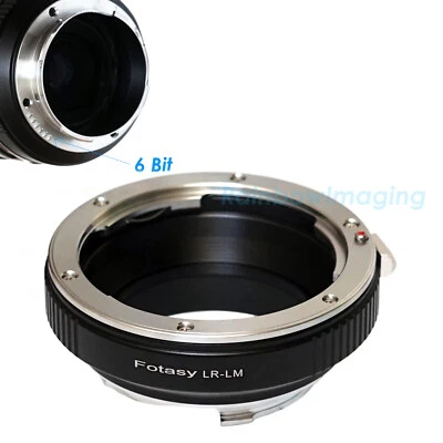 Adaptador de lente Leica R LR de 6 bits para cámara con montaje Leica M M6 M7 M8 M9 M10 M10-P M11 Foto 1 de 4