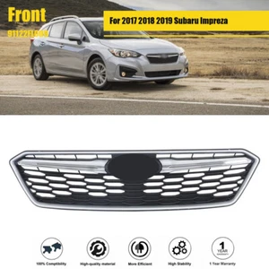 For 2017 2018 2019 Subaru Impreza Front Upper Center Mesh Assembly Grille New - Picture 1 of 17