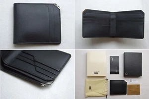 Montblanc Meisterstuck Urban Leder 6CC Kreditkartenhalter Geldbörse 114665 - Bild 1 von 10