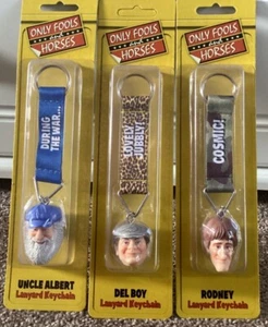 Only Fools and Horses Character Lanyard Keychain choose your Keychain New - Imagen 1 de 17